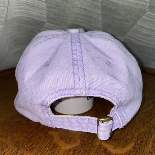 Gorra Lavanda Amanecer Jóvenes Niñas Púrpura Claro Liso Ajustable Niños OSFM - Imagen 6 de 10
