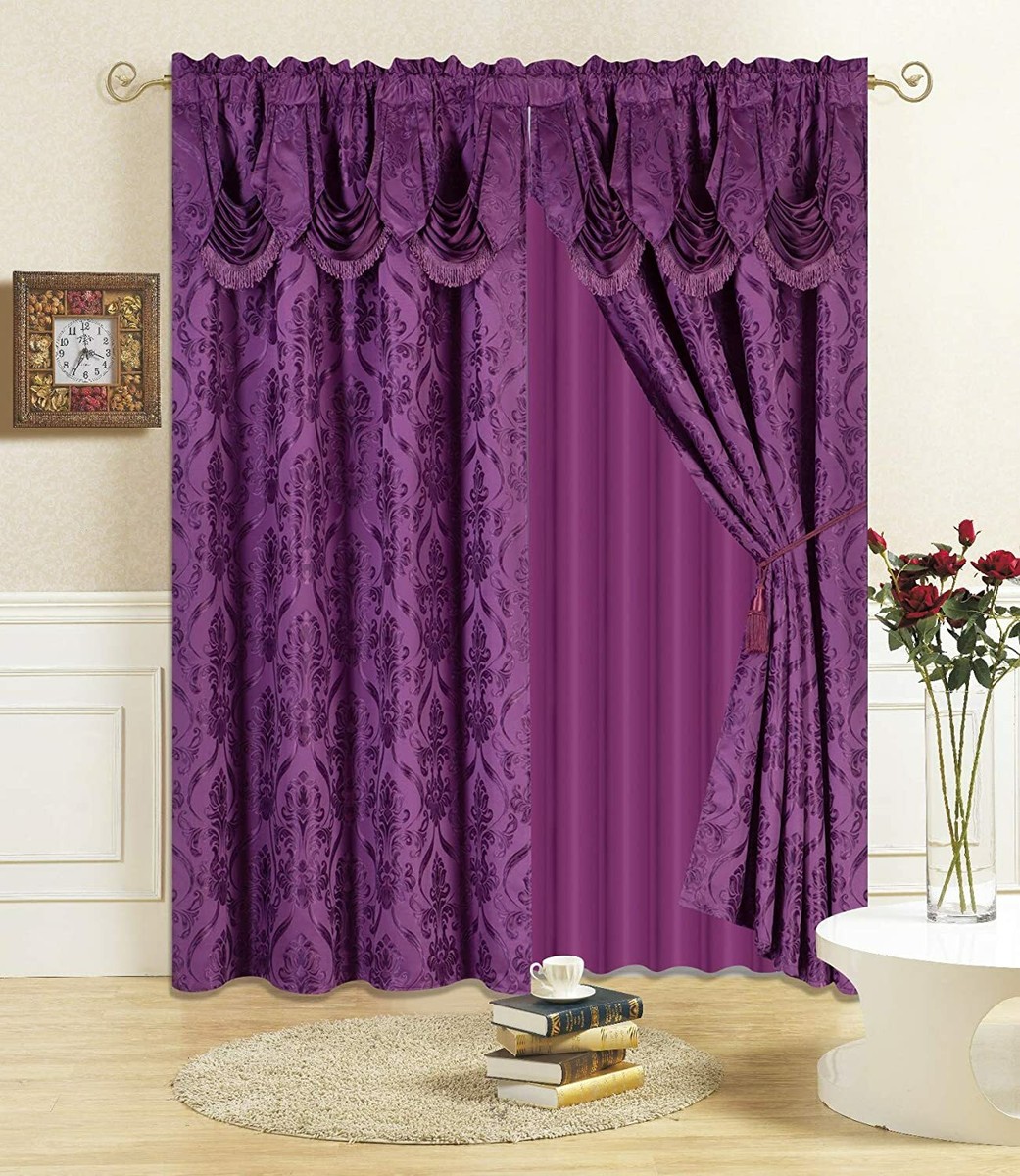 Purple Damask Curtains This Stylish Modern Patterned Curtain Adds A purple-damask-curtains-this-stylish-modern-patterned-curtain-adds-a
