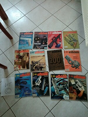 lot 12 weapons magazines TARGETS 90s the magazine of weapons and shooting PORT FREE