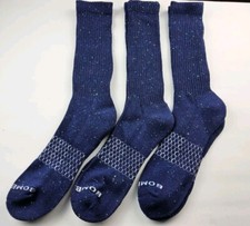 Bombas Speckle Calf Socks Lot Of 3 Pairs Size XL