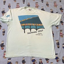 VTG 1987 Signal NIKE Bloomsday Finisher Graphic T shirt Adult XL Spokane, WA