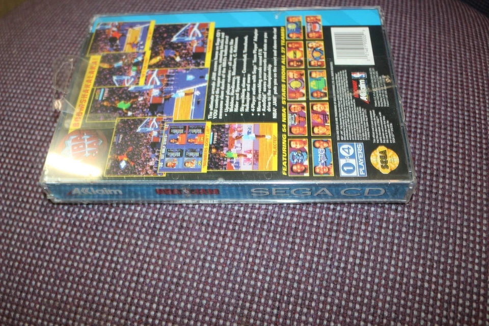 Sega CD NBA Jam Brand New Factory Sealed - Image 3 of 4