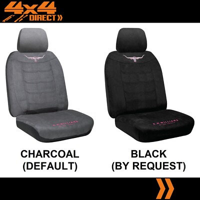 SINGLE R M WILLIAMS JILLAROO SUEDE SEAT COVER FOR VW SCIROCCO