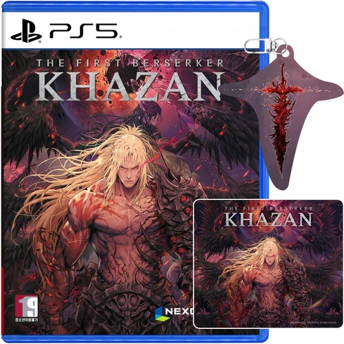 PS5 The First Berserker Khazan & Sword Keychain Korean English Multi Language