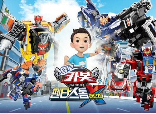 Hello Carbot Returns Sky SWAT X Police Car Transformer Robot Toy / Penta Storm X - Picture 2 of 5