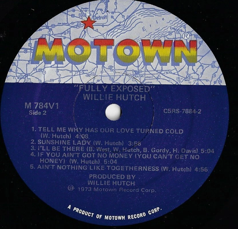 WILLIE HUTCH fully exposed U.S. MOTOWN LP M-784V1_orig 1973 FUNK_SOUL - Image 3 of 4