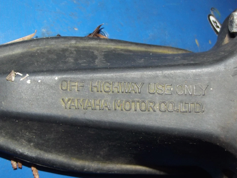 1980 SUZUKI PE 250 Enduro Rear Fender Preston Petty Products MX REAR *CS Foto 4 de 4