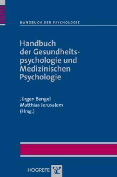 Thumbnail - Handbuch Der Gesundheitspsychologie Und Medizinischen Psychologie |