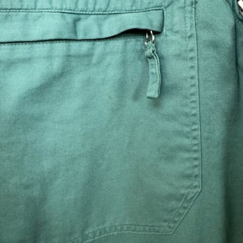 VINTAGE GAP Green Size Medium Cotton Army Anorak Parka Pullover Jacket Hoody 90s - Picture 6 of 11