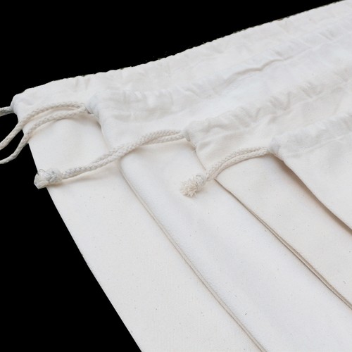 Heavy Duty Natural Cotton Canvas Laundry Sack Toy Storage Bag (S,M,L,XL) AAA+ - Picture 4 of 14