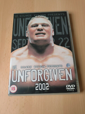 WWE Unforgiven 2002 DVD mit Lance Storm Autogramm Pal Brock Lesnar Undertaker 