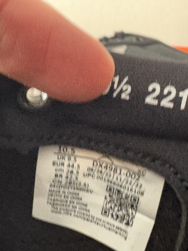 Air Jordan 1 KO Low ‘Shadow’ DX4981-002 Men’s 10.5 No-Lid - Picture 7 of 8