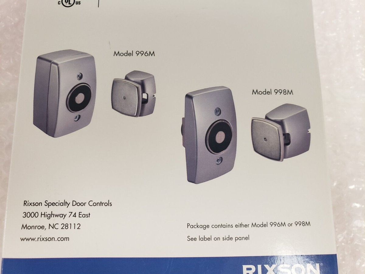 Fire Alarm Rixson 996m Rixson 996TRI689Fire Alarm Rixson 996m Door