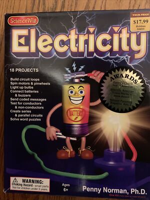 Science Wiz Electricity Educational 18 Projects Penny Norman  2017