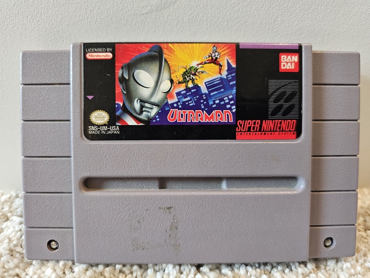 Ultraman (Super Nintendo Entertainment System, 1991) SNES | eBay