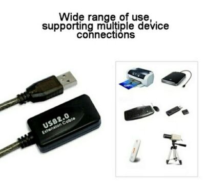 Techly Cavo Prolunga Attiva USB2.0 Hi-Speed 10m USB A Maschiofemmina 10 Nero Iusb Rep10ty P 217406 - Foto 4