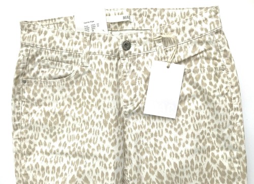 MAC CARRIE PIPE Leo Leoparden Druck beige weiß Stretch Gr.36 L 34 NEU O - Bild 7 von 7