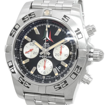 BREITLING CHRONOMAT 44 FRECCE TRICOLORI 1000 LIMITED AB0110 #TM008 | eBay