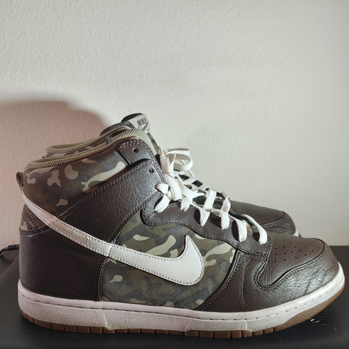 Size 12 - Nike Dunk Premium High Brown for sale online | eBay