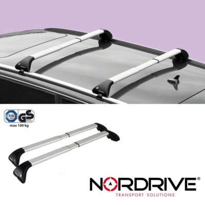 NORDRIVE SNAP ALU Dachträger für BMW X5 / F15 - Mit Reling - 2013-2018