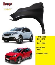 PEUGEOT 2008 2013 - 2020 FRONT WING LEFT PASSENGERS SIDE INSURANCE APPROVED