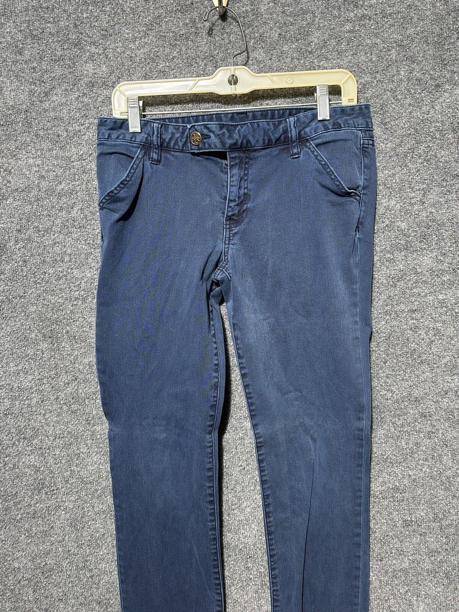 デニム・ジーパン TORY BURCH Slim jeans Blue Tory Burch Blue jeans size 27 x 30 Slouchy Slim Jeans RN
