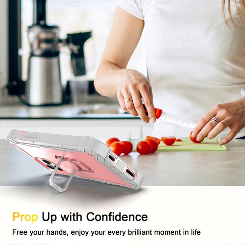 Case For iPhone 12 11 ProMax XS XR X 8 7 6Plus Heavy Duty Shockproof Stand Cover - Picture 65 of 82