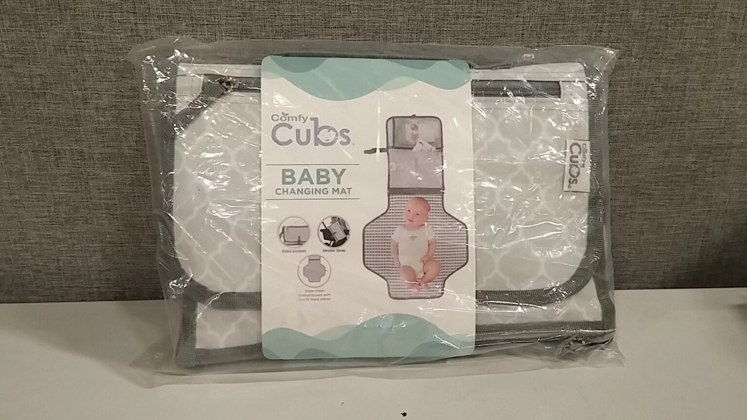 Comfy Cubs Baby Diaper Changing Pad Portable Foldable Waterproof Station Mat