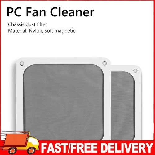 Magnetische Computergehäuse-Lüfter-Staubfilterabdeckung für Netzteil (8 cm)