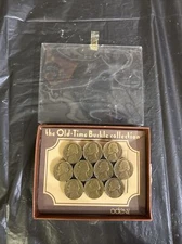 Vintage Oden Inc Coin Belt Buckle