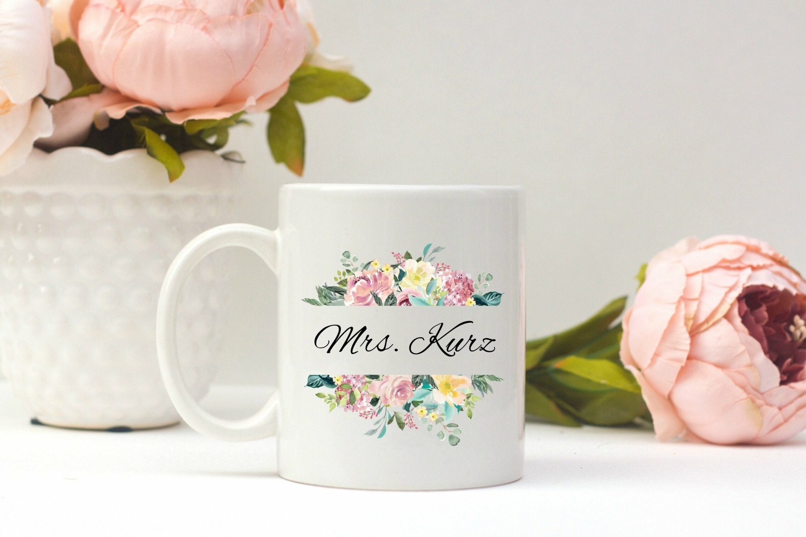 Personalized Engagement Mug Custom Future Mrs Mug Engagement Gift Bride Mug