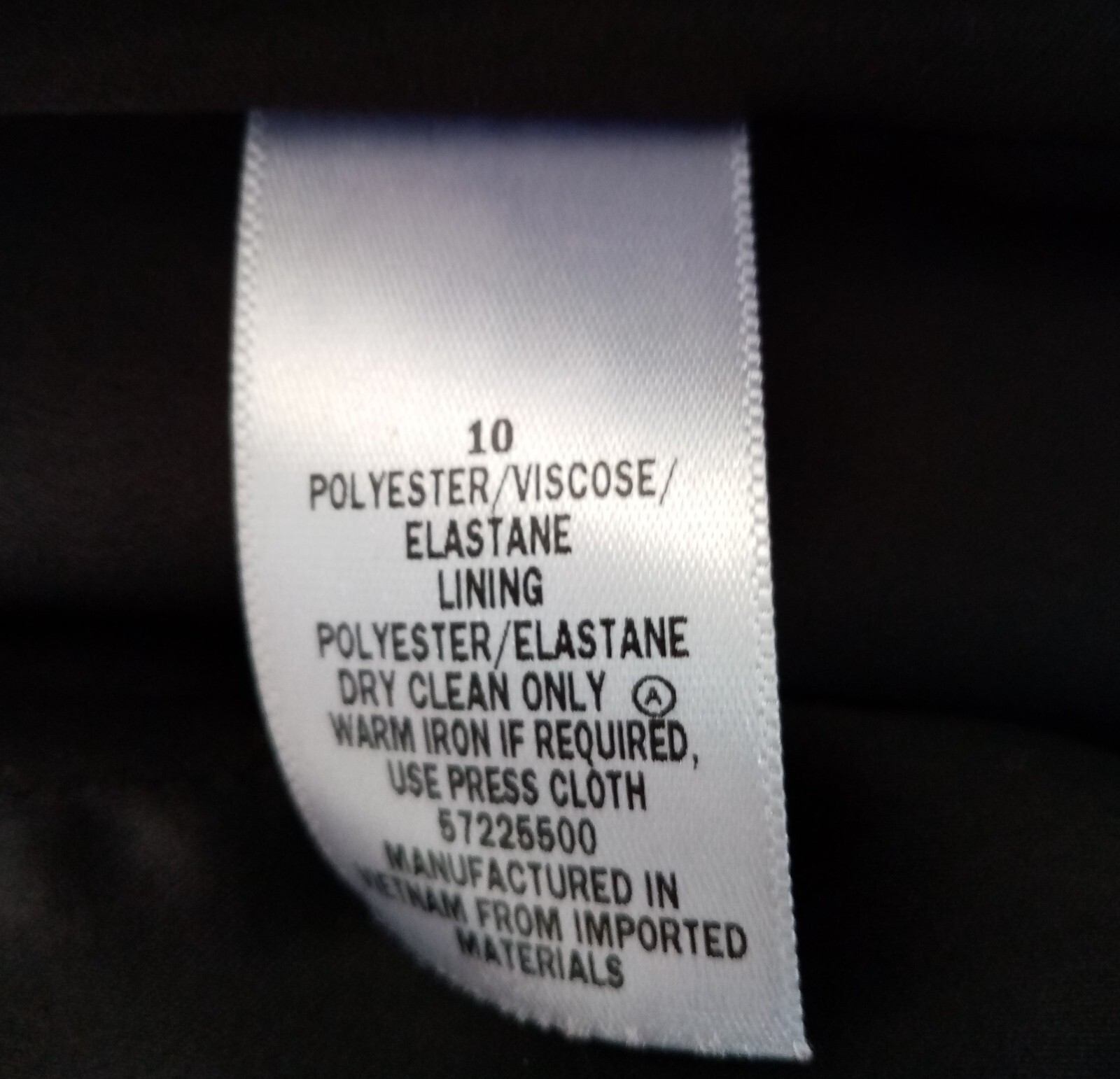 Target Collection Womens Black Polka Dot Long Sleeve Jacket Size 10