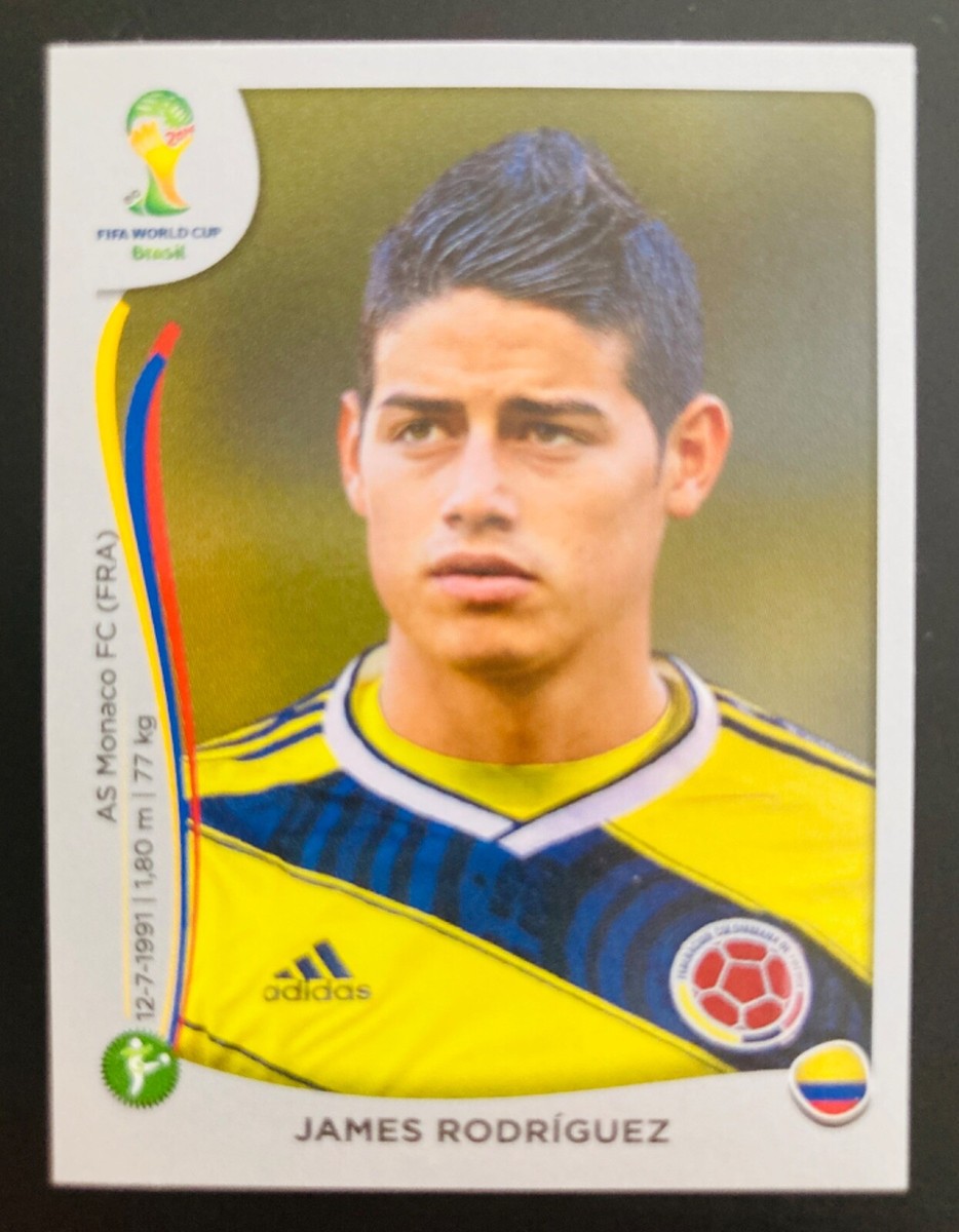 2014 Panini World Cup Brazil # 199 James Rodriguez Colombia