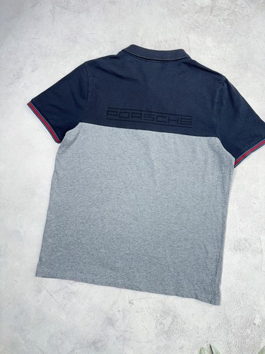 Porsche Design Martini Racing Polo T-Shirt Formula1 Grey & Black US - S / EU - M - Picture 9 of 14