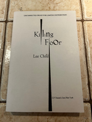 Killing Floor by Lee Child / ARC / Uncorrected Proof / 1st/1st / Like New / Rare