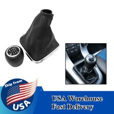 5 Speed Black Gear Shifter Knob Boot Cover For 2012-2015 Chevrolet Cruze 5 Speed Black Gear Shifter Knob Boot Cover For 2012-2015 Chevrolet Cruze
