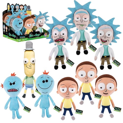 Rick And Morty Plush Teddy Rick Stuffed Doll Toy 14 Official New With