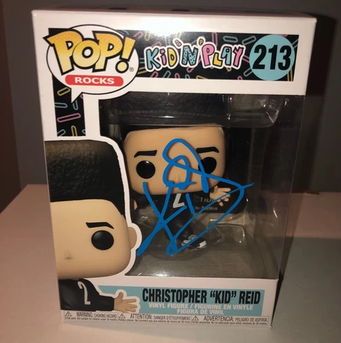 Christopher Kid Reid Kid N Play Signed Funko Beckett E2