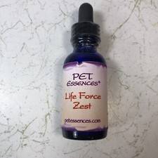 Pet Essences LIFE FORCE ZEST 1 fl oz "Brand New" Better Pet Health