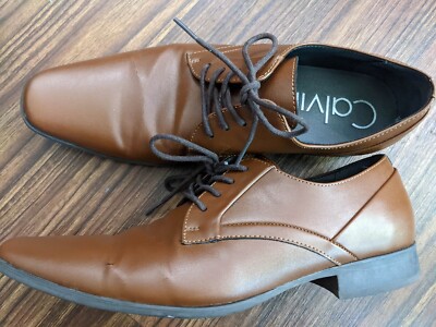 Calvin Klein Lucca Dress Calf Leather Oxford Shoes Calvin Klein Lucca Dress Oxford, Black Leather, Men main image 3