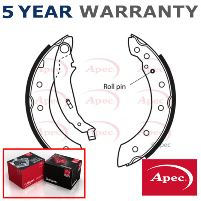 Apec Rear Brake Shoes Set Fits Peugeot 206 Citroen Saxo Renault Clio 4241J1