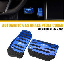Automatic Gas Brake Foot Pedal Pad Cover Car Auto Accessories Blue Non Slip Automatic Gas Brake Foot Pedal Pad Cover Car Auto Accessories Blue Non Slip
