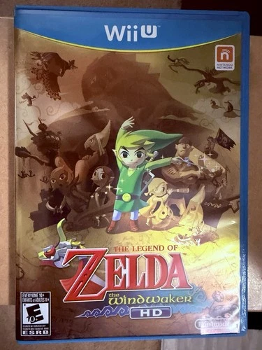 Legend of Zelda: The Wind Waker HD - Nintendo Wii U W/ Case & Inserts, Tested!