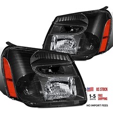 Headlight Assembly Compatible with 2005-2009 Chevy Equinox Front Lamp with