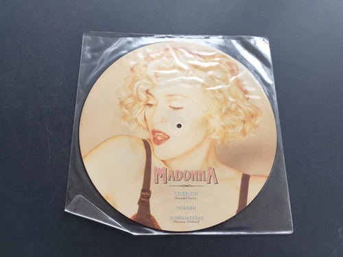 MADONNA - CHERISH 1989 UK PRESS 12" VINYL RECORD PICTURE DISC EX/EX