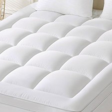 Mattress Pad Extra Thick, Cooling, and Breathable King Mattress Topper 8-21" ...