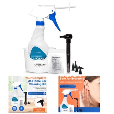 Versatile EarClearRX Kit: 20 Tips & Tools for Effective Wax Remover