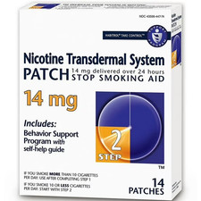 HABITROL Nicotine Transdermal Patch 14 mg 1 Box 14 Patches 06/25