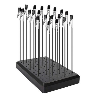 GJJC09B 1PC Painting Stand Base and 20PCS Alligator Clip Stick Set Modeling Tool