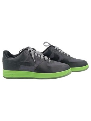 Nike Air Lunar Force 1 Herren Sneaker Low Gr. 50 Schwarz Grün